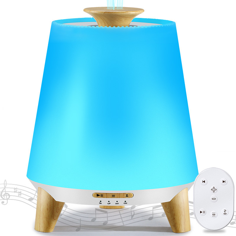 Диффузеры для эфирных масел 300 мл Smart Bluetooth Speaker Cool Mist Humidifier Aroma Diffuser для эфирных масел