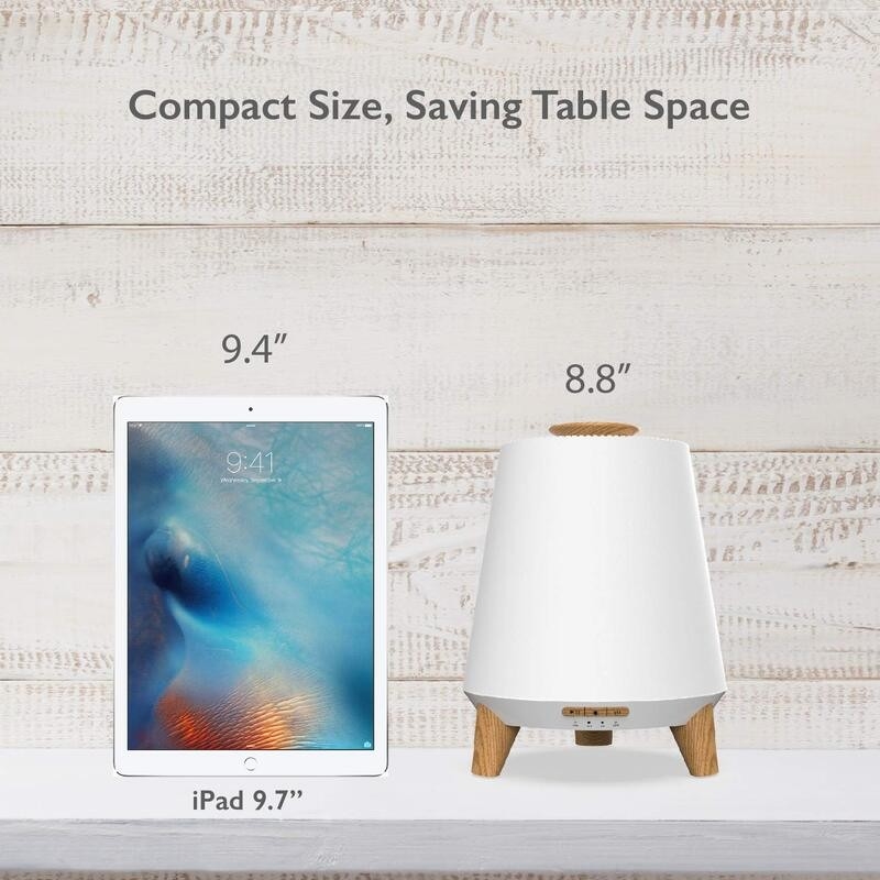 Диффузеры для эфирных масел 300 мл Smart Bluetooth Speaker Cool Mist Humidifier Aroma Diffuser для эфирных масел