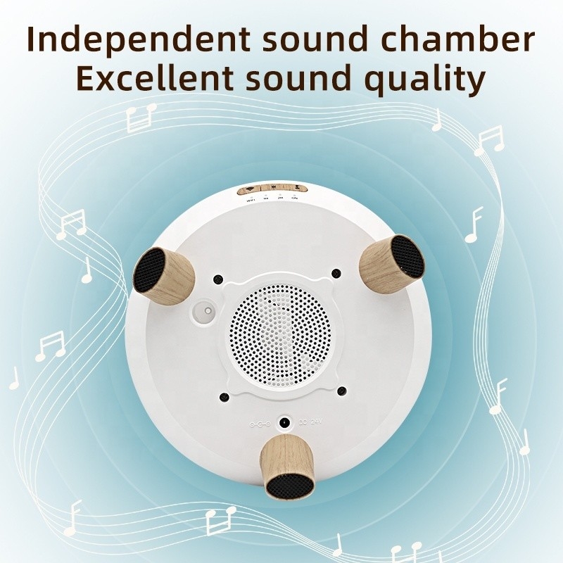 Диффузеры для эфирных масел 300 мл Smart Bluetooth Speaker Cool Mist Humidifier Aroma Diffuser для эфирных масел